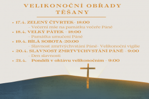 Cream Orange Organic Cutout Christian Lent Facebook Post