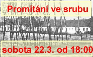 Promítání ve srubu