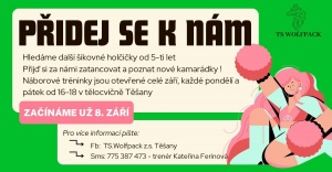 Nábor do taneční skupiny Wolfpack