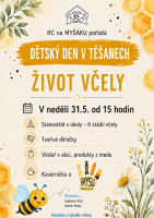 POZVÁNKA: Dětšký den Život včely
