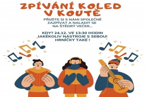 Pozvánka na zpívání v koutě