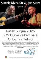 Koncert Slávka Klecandra a Jiřího Smrže, Telnice