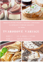 Setkání s výměnou receptů - tvarohové variace