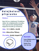 Volejbalový nábor v Těšanech