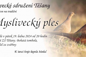 Pozvánka na myslivecký ples