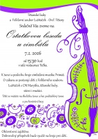 Pozvánka na Ostatkovou besedu u cimbálu