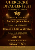 Pozvánka na Uherčické divadelní představení 2025