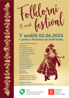 POzvánka na FOlklorní festival - Újezd u Brna