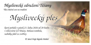 Pozvánka na Myslivecký ples
