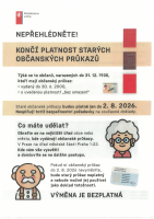 Platnost občanských průkazů 