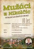 Setkání mužských sborů Nikolčice