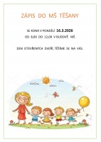 Zápis do MŠ: Informace