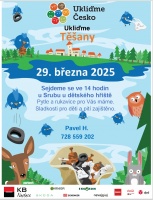 Pojďte s námi uklidit naše Těšany - 29.3.!
