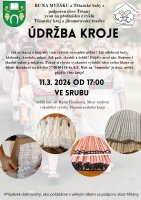 Údržba kroje
