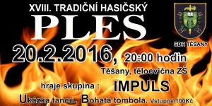 Pozvánka: Hasičský ples