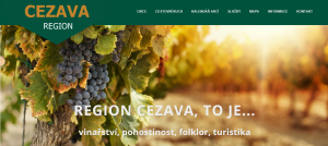 Region Cezava - aktualizovaný web