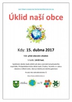 Pozvánka: Úklid naší obce