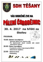 Pozvánka: Pálení čarodějnic
