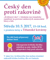 Pozvánka: Český den proti rakovině v Těšanech