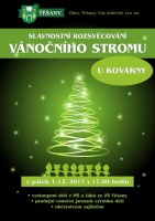 Pozvánka: rozsvěcování vánočního stromu