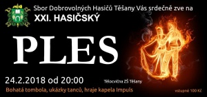Pozvánka: Hasičský ples