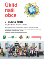 Pozvánka: Úklid obce ( "Ukliďme Česko 2018")