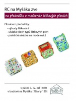 Pozvánka: Přednáška o moderních látkových plenách