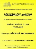 Pozvánka: Předvánoční koncert