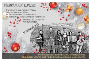 Pozvánka: Předvánoční koncert Těšany