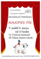 Pozvánka: Divadelní představení Maxipes Fík