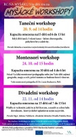 Pozvánka: Myšácké workshopy