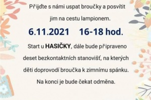 Pozvánka: Uspávání broučků
