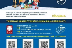 Tříkrálová sbírka v Těšanech