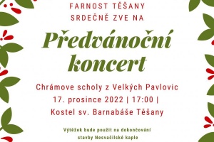 Pozvánka: Předvánoční koncert