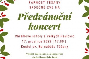 Pozvánka: Předvánoční koncert
