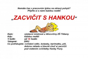 Cvičení s Hankou