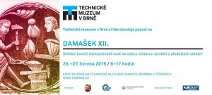 Pozvánka: DAMAŠEK XII. - setkání kovářů damascénské oceli na Těšanské kovárně