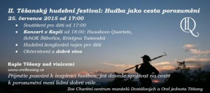 Pozvánka: II. Těšanský hudební festival