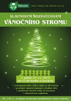 Pozvánka: rozsvěcování vánočního stromu
