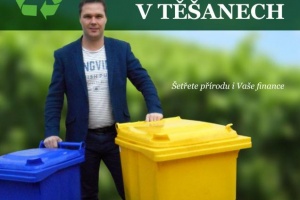 Speciál zpravodaj k třídění odpadů v Těšanech