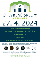 Pozvánka na Otevřené sklepy - Krumvíř